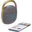 JBL Clip 4 Portable Bluetooth Speaker - Grey image