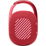 JBL Clip 4 Portable Bluetooth Speaker - Red image