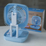 JK-666 Foldable Rechargeable Fan With Light image