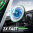 JOYROOM JR-ZS412 Magnetic Wireless Car Charger Holder-Black image