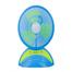 JY SUPER JY-6880 Rechargeable AC/DC Lithium Battery Multiple Modes Portable Table Fan With Light image