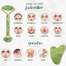 Jade Facial Roller Massager Anti-wrinkle Face Body Eyes image