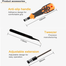 Jakemy JM-8160 33-in-1 Precision Screwdriver Set with Flexible Shaft, Anti-Slip Handle image
