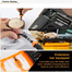 Jakemy JM-8160 33-in-1 Precision Screwdriver Set with Flexible Shaft, Anti-Slip Handle image