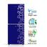 Jamuna CT20-LES634800 Refrigerator Glossy Shining Blue Flower image