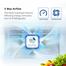 Jamuna JE-148 Refrigerator Glossy Shining Gray Silver Flower image