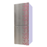 Jamuna JE-170L Refrigerator Glossy Shining Gray Silver Flower image