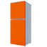 Jamuna JE-200L Refrigerator VCM Orange image