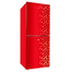Jamuna JE-203L Refrigerator Glossy Shining Red Flower image
