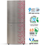 Jamuna JE-232L Refrigerator Glossy Shining Gray Silver Flower image
