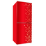 Jamuna JE-2B8JF Refrigerator Glossy Shining Red Flower image