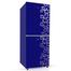 Jamuna JE-2B8JF Refrigerator Glossy Shining Deep Blue Flower image