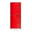 Jamuna JE-2B8JF Refrigerator Glossy Shining Red Flower image