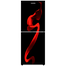 Jamuna JE-XXB-LS52B0 QD Glass Refrigerator Black Blaze image