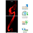 Jamuna JE-XXB-LS52B0 QD Glass Refrigerator Black Blaze image