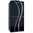 Jamuna JE-XXB-US5148 QD Glass Refrigerator Black Stripe image