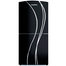 Jamuna JE-XXB-US5148 QD Glass Refrigerator Black Stripe image