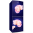 Jamuna JE-XX-2F8JF Refrigerator CD Violet Lotus image