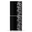 Jamuna JR-LES626600 Refrigerator Glossy Shining Black Flower image