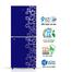 Jamuna JR-LES634800 Refrigerator Glossy Shining Blue Flower image