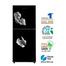 Jamuna JR-UES622500 Refrigerator CD Black Lily Leaf image