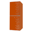 Jamuna JR-UES626300 Refrigerator Glossy Shining Orange Flower image