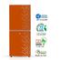 Jamuna JR-UES626300 Refrigerator Glossy Shining Orange Flower image