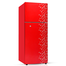 Jamuna JR-UES633300 Refrigerator Glossy Shining Red Flower image