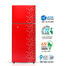 Jamuna JR-UES633300 Refrigerator Glossy Shining Red Flower image