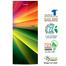 Jamuna JR-XXB-LES630800 QD Glass Refrigerator Rainbow Green image