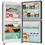 Jamuna JR-XXB-US62B5 QD Glass Refrigerator Black Blaze image