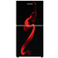 Jamuna JR-XXB-US62B5 QD Glass Refrigerator Black Blaze image