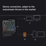 Jedel K601 Customization 35 Keys Single Hand Wired Gaming Keyboard image