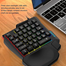 Jedel K601 Customization 35 Keys Single Hand Wired Gaming Keyboard image