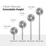 Jisulife FA13P Rechargeable Desk Fan 8000mah - White Color image