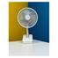 Jisulife FA13R Rechargeable Clip Fan 8000mah - White Color image