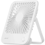 Jisulife FA26 Rechargeable Ultra Thin Desktop Fan 4500mah - White Color image