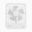 Jisulife FA26 Rechargeable Ultra Thin Desktop Fan 4500mah - White Color image