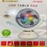 Joy Super JY-2570 Professional 6 Battery Rechargeable Portable Table Fan image