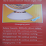 Joy Super JY-2571 Professional 6 Battery Rechargeable Portable Table Fan image