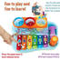 Joyin Baby Activity Centre Pound and Tap Bench With Xylophone Musical Toy With Colour Sorting Balls and Hammer Multifunctional and Bright Colours Baby Toys image