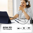 Joyroom SY-C02 Audio-Transfer Series 2-in-1 Audio Adapter (Type-C to 3.5mm Plus Type-C)-Black image