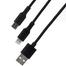 Joyroom S-L422 2-in-1 Charging Cable Lightning plus Lightning image