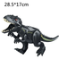 Jurassic World Dinosaurs Lego Figures Blocks Tyrannosaurus Indominus Rex I-Rex Assemble Building Bricks image