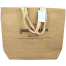 Jute Shopping Bag, 19x15x4 Inch image