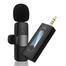 K35 Single Wireless 3.5mm Lavalier Microphone - Microphone image