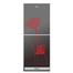 KONKA-KRT-200GB Refrigerator Glass Mirror Red Tulip-2-Door, Upper Freezer (200 Ltr) image