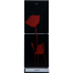 KONKA Refrigerator-KRB-270VB- Glass Mirror Red Tulip, Bottom Freezer (270 LTR) image