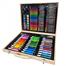 Kartal Deluxe Artistic Set Wooden Box Drawing Set For Kids Crafts Kit Box Gift, Painting And more Set of 150 Pieces image