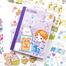 Kawaii Cute Rabbit Sticky Scrapbooking Journal Girls Decorative Label Sticker Book( b) image